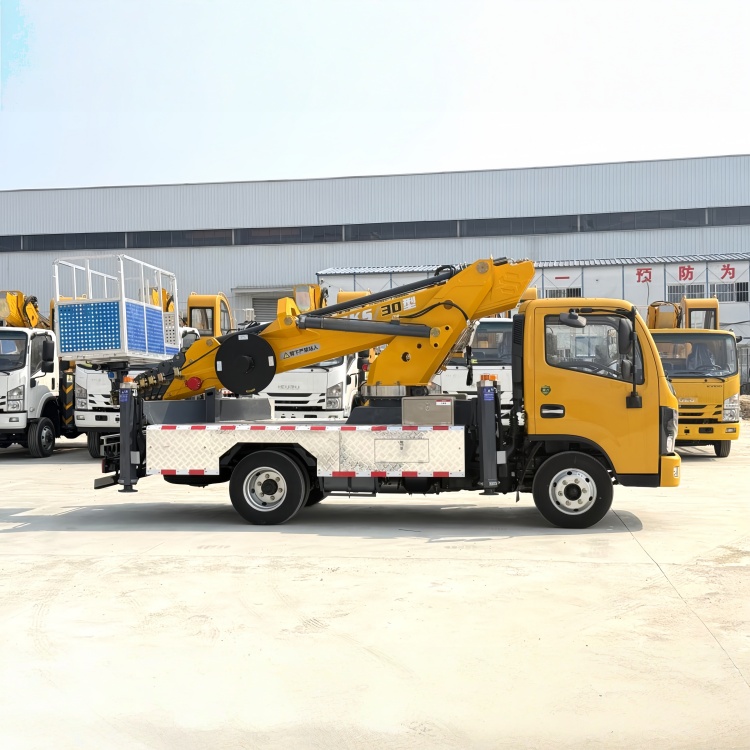 Dongfeng 28-meter telescopic boom straight boom aerial work platform