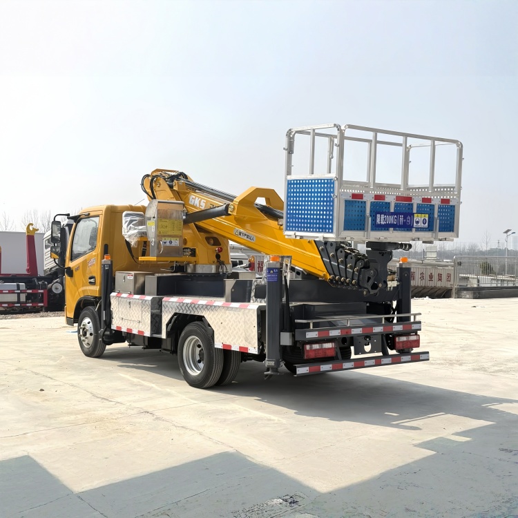 Dongfeng 28-meter telescopic boom straight boom aerial work platform