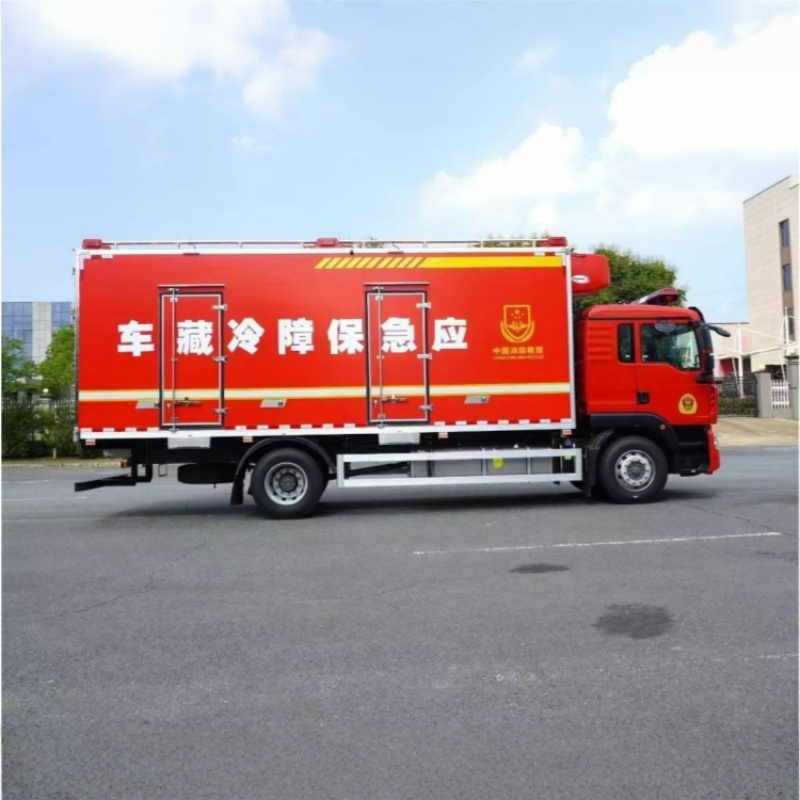 Sinotruk Howo mobile freezer box-type refrigerated truck
