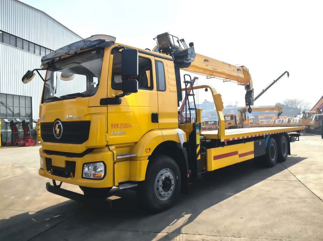 Reliable Shacman 12T Straight-Arm Crane Truck for Construction Reliable Shacman 12T Straight-Arm Crane Truck for Construction
