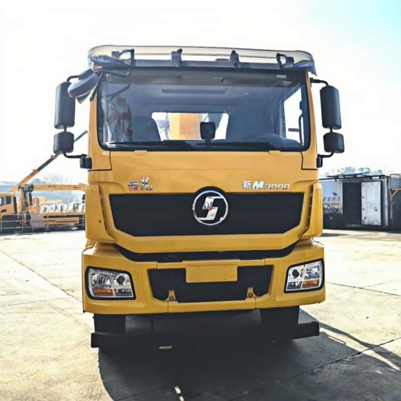 Shacman 12ton straight arm crane truck