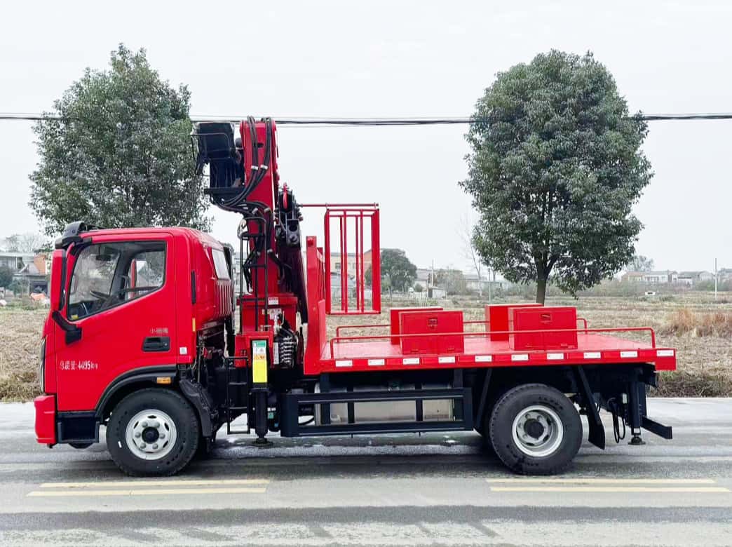 Durable 5 Ton Stiff Boom Crane Truck Buy Foton Medium Duty Crane Truck