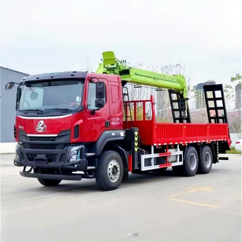12-Ton Heavy Duty Truck Mounted Crane