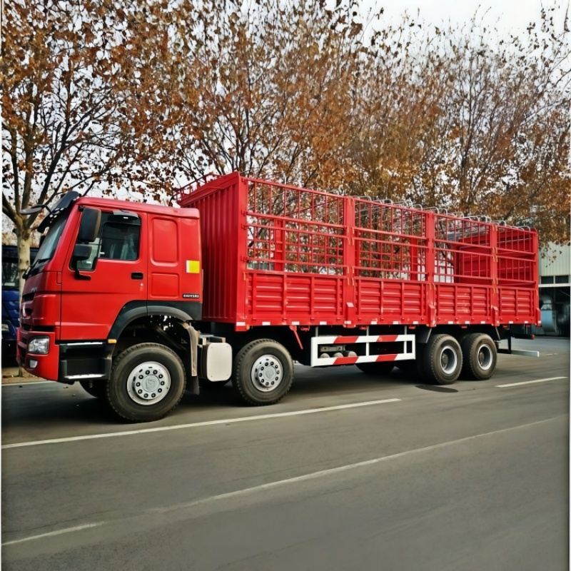 Brand-new Sinotruk HOWO 8×4 stake truck for sale