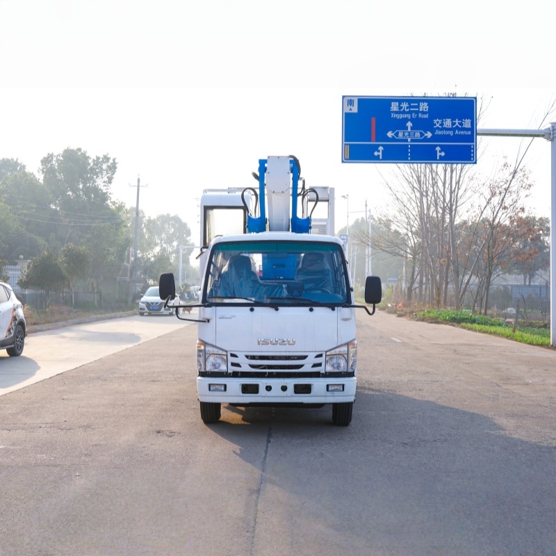 Isuzu Double Cab Lift Truck
