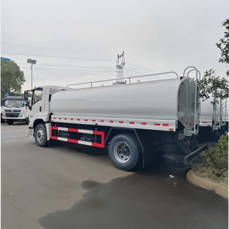 Isuzu 15-cubic-meter stainless steel water supply truck