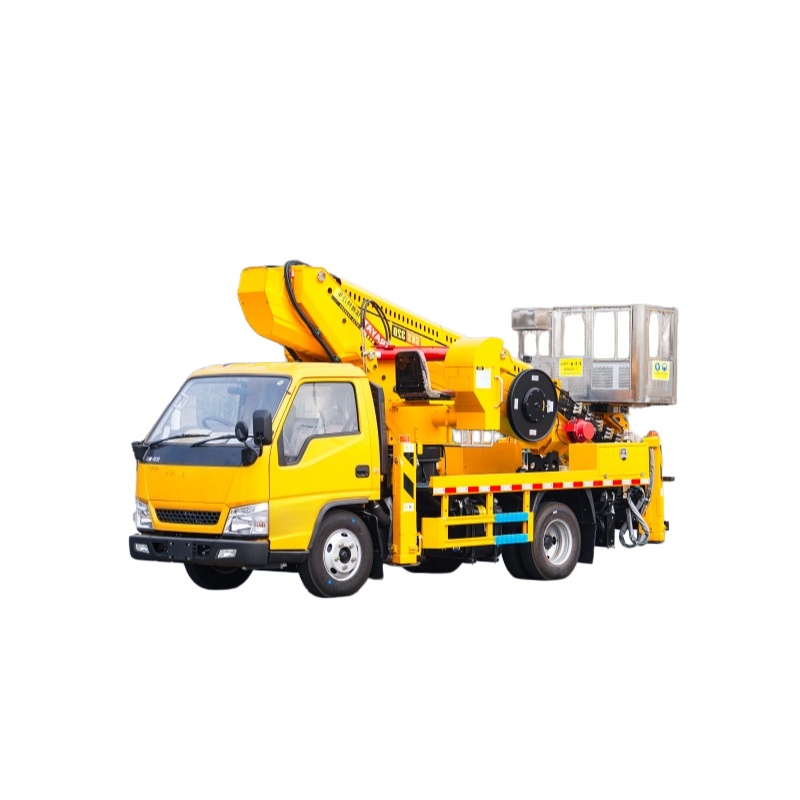 JMC  28m Telescopic Boom Lift Aerial Work Platform Truck for Sale