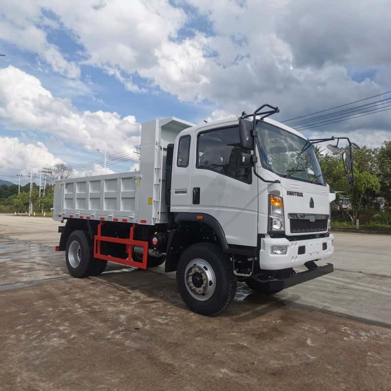 HOWO 4x4 6 Ton All-Wheel Drive Light Duty Dump Truck