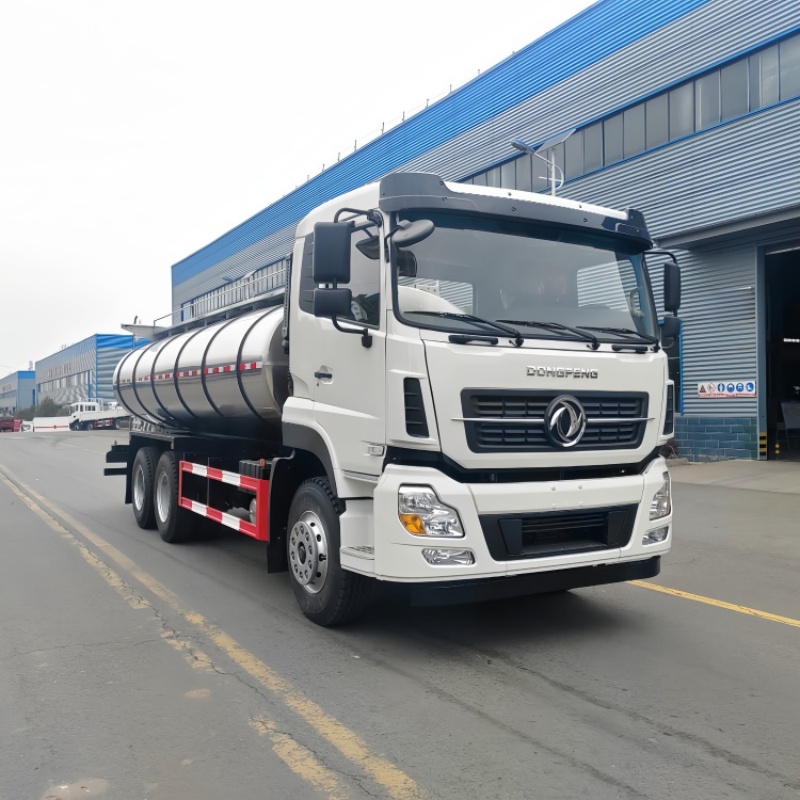 DFL Tianlong rear double-axle 16000L milk tank truck