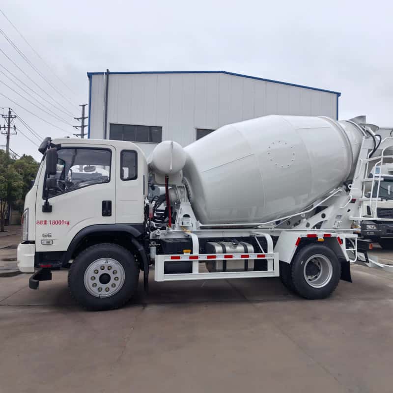 Dayun 6 Cubic Meter Concrete Mixer Truck