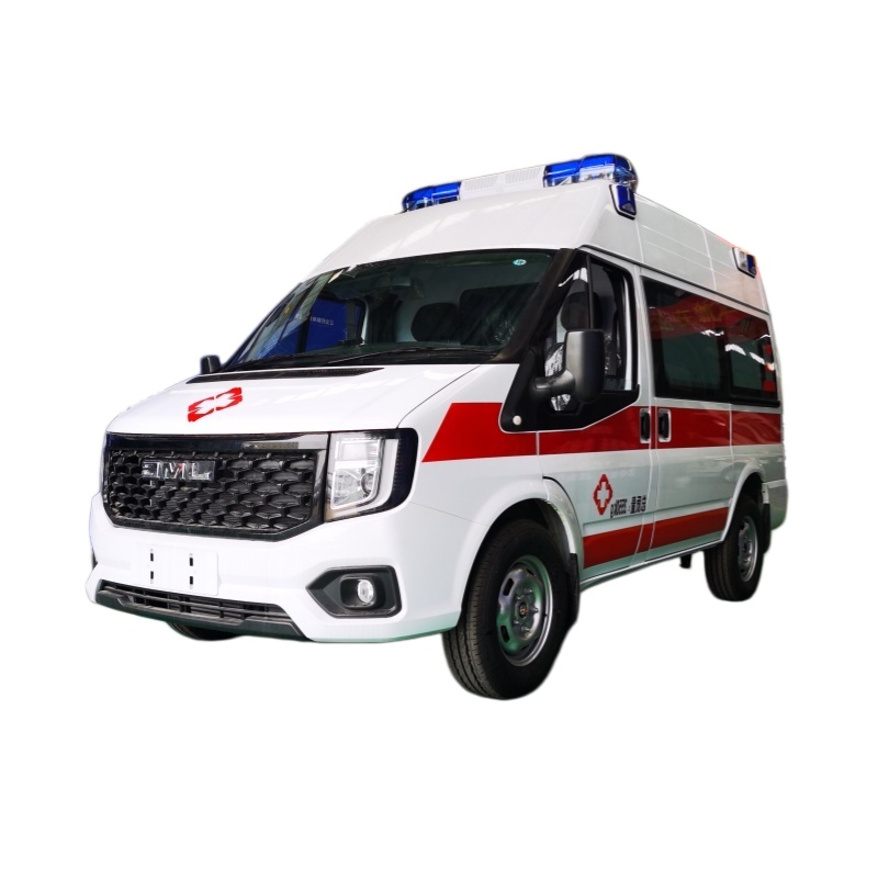Jiangling Fushun Short Wheelbase Medium-High Roof Ambulance