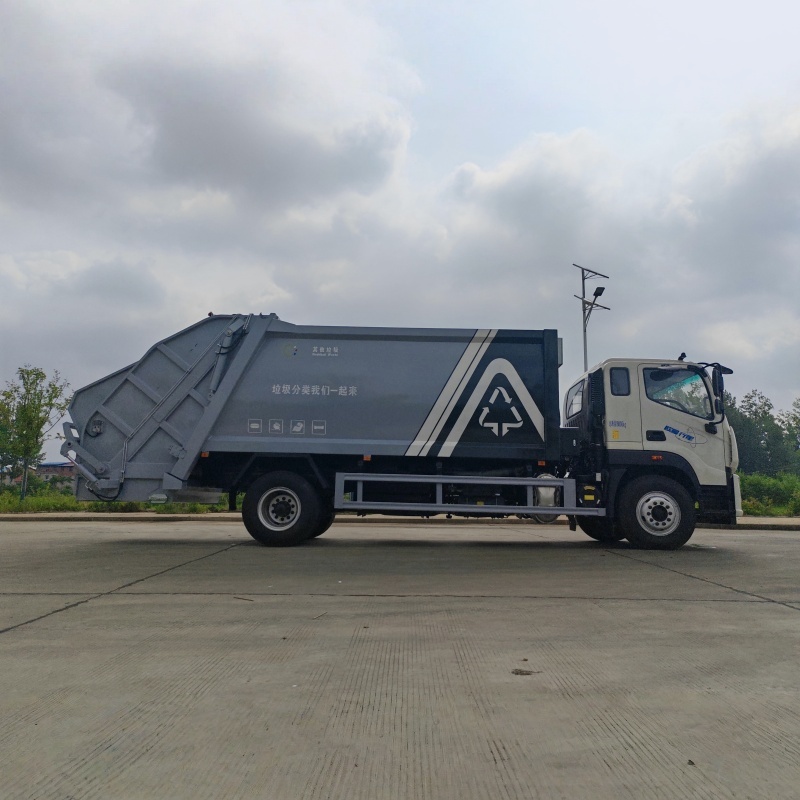 Foton Auman 14000L Compressed Garbage Truck