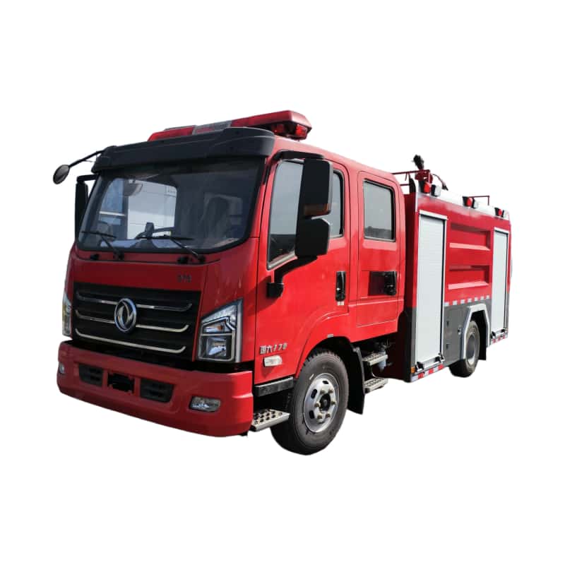 Dongfeng 4000L water tank fire truck