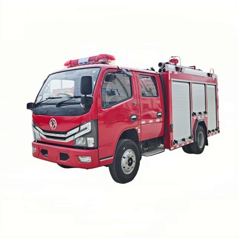 Dongfeng 3000L water tank fire truck
