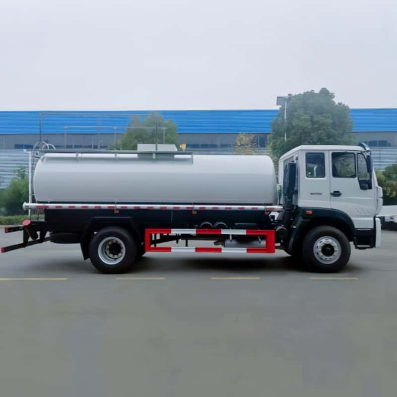 Howo 10m³ Stainless Steel Water Supply Truck