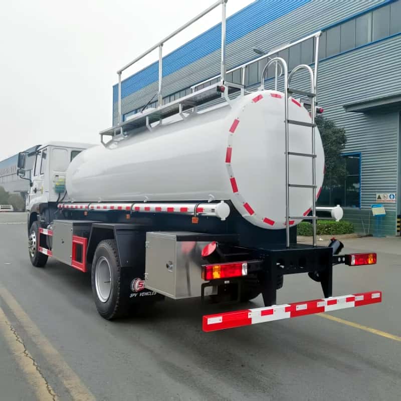 Howo 10m³ Stainless Steel Water Supply Truck