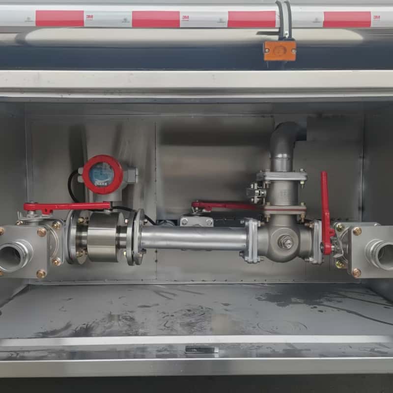 Howo 10m³ Stainless Steel Water Supply Truck