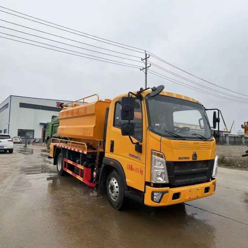 HOWO 6000L Sewer Cleaning Truck