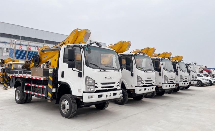 Isuzu Aerial Work Platform Manufacturer in China | Hydraulic Bucket Trucks Supplier
