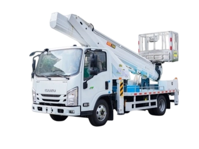 Aerial work platform truck