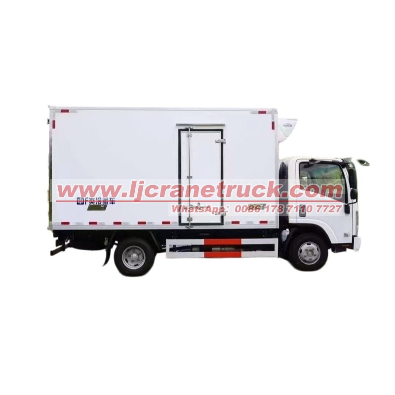 Isuzu 5 Ton Refrigerated Truck with Carrier Cooling System