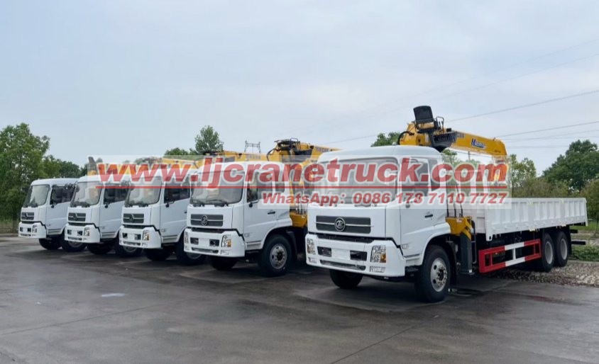 XCMG 8-Ton Truck-Mounted Cranes Exported to Manila, Philippines