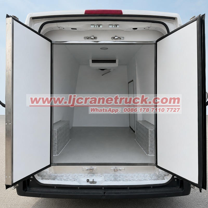 Foton Electric Refrigerated Van for Cold Chain Delivery